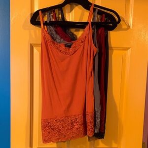 The Limited 4 Lace Camisoles